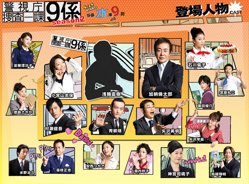 Keishicho Sosa Ikka 9 Gakari Season 2 [警視庁捜査一課９係 2] Chart